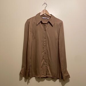 & Other stories viscose button down blouse. Size 10!